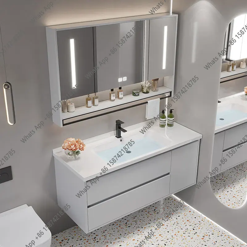 Home Bathroom Vanity Combo - Винтажная тумба для ванной комнаты с