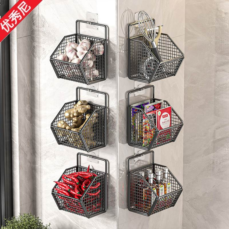 Home Essentials Bathroom Storage - Настенный кухонный органайзер для хранения: держатель