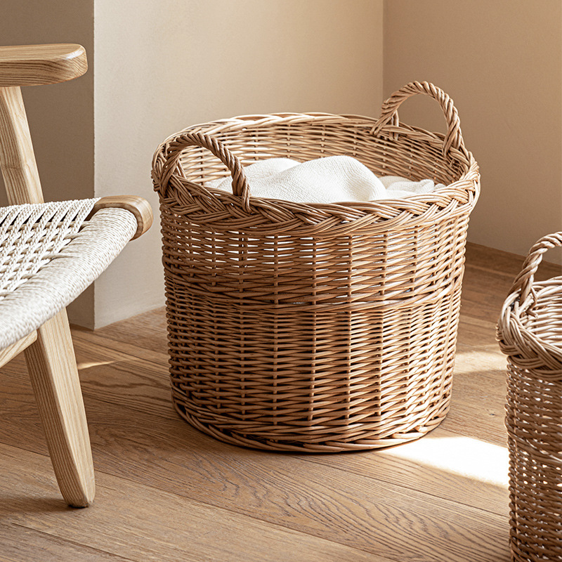 Плетеная корзина для белья с р – обзор и цена Home Essentials Bathroom Storage