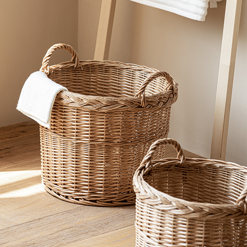 Плетеная корзина для белья с р – обзор и цена Home Essentials Bathroom Storage