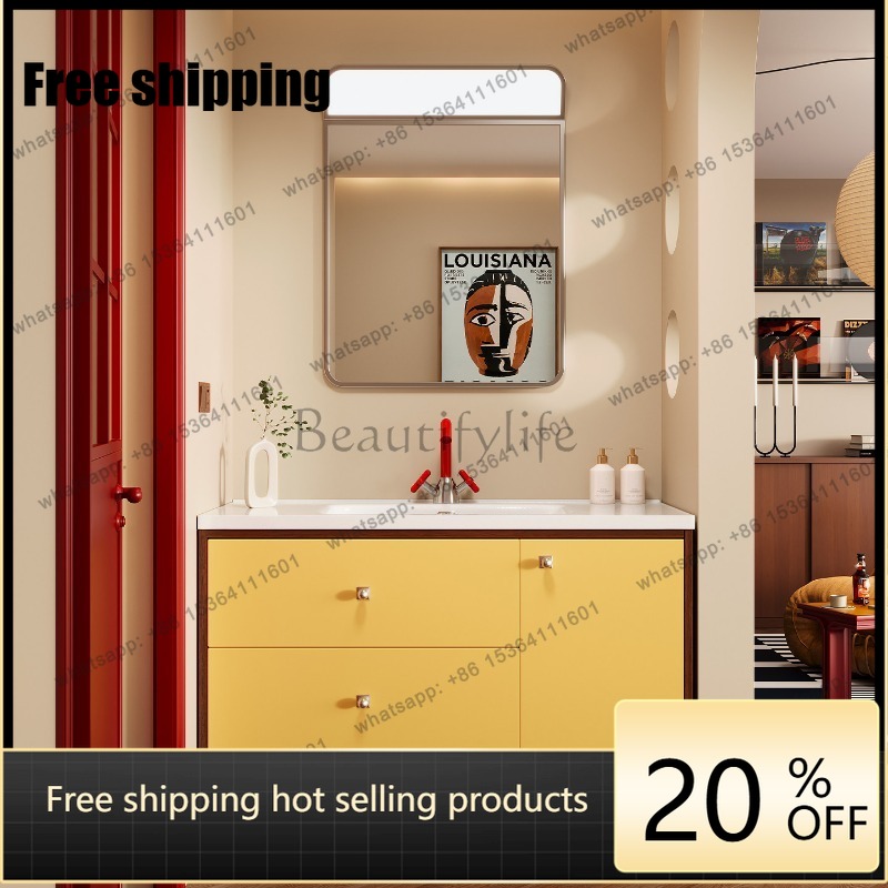 Настенный шкафчик LJY для ванн – обзор и цена Home Bathroom Vanity Combo
