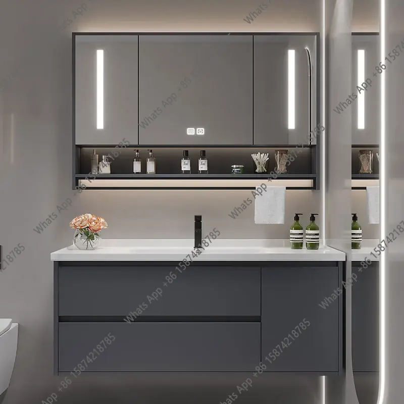 Винтажная тумба для ванной ком – обзор и цена Home Bathroom Vanity Combo
