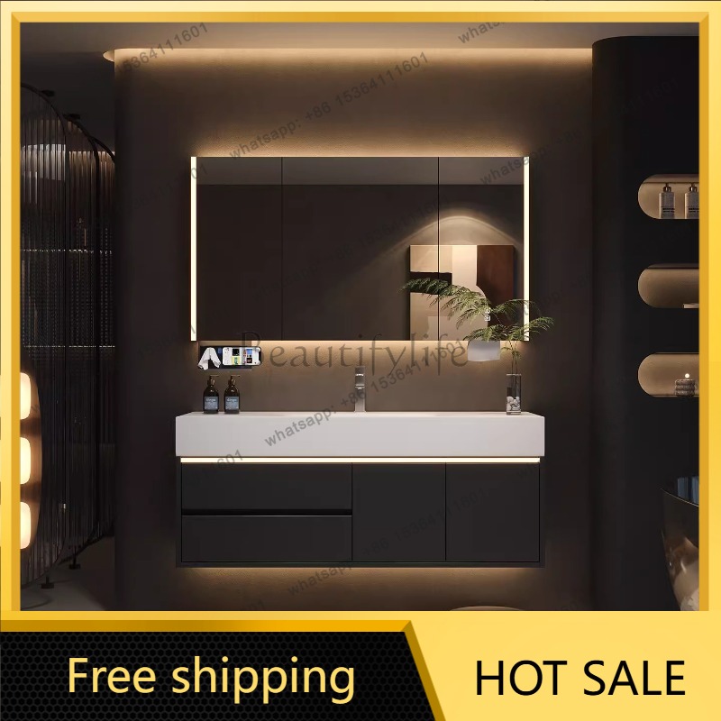 Шкаф YJ Luxury Drawers с бумаж – обзор и цена Home Bathroom Vanity Combo