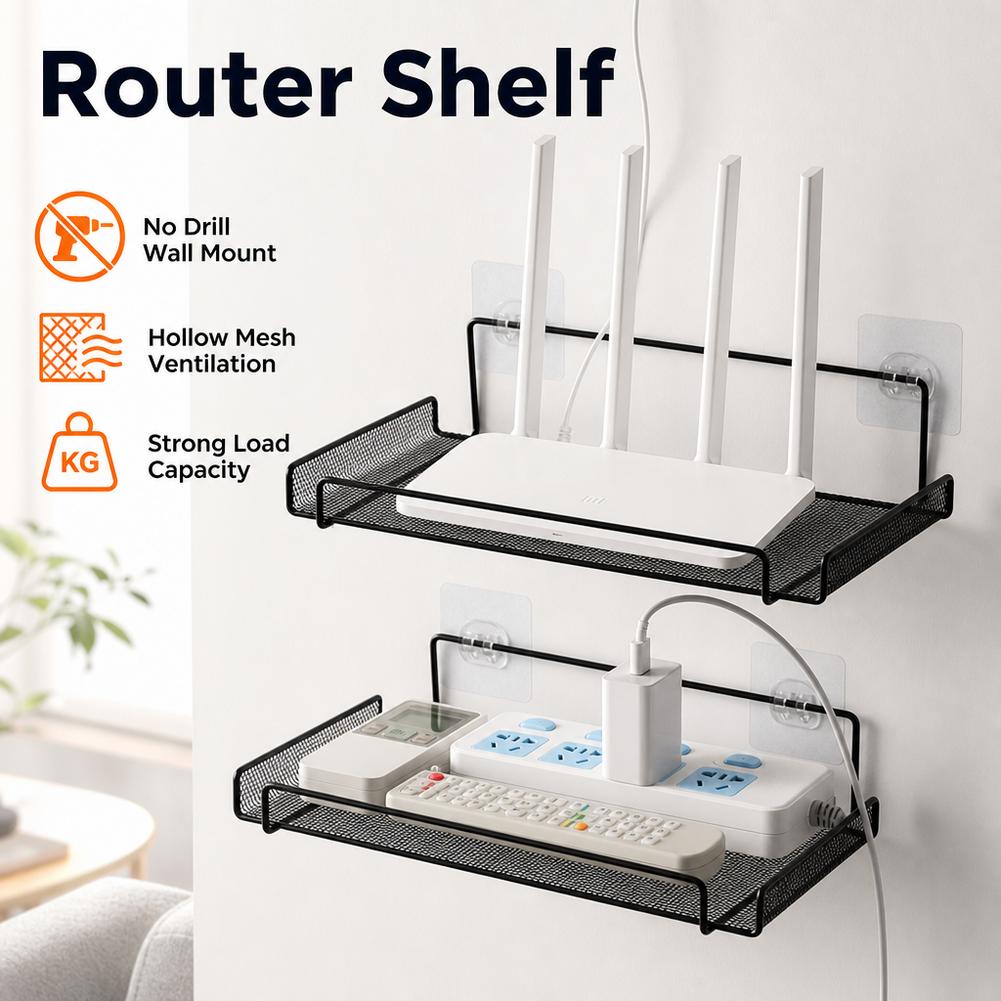 Настенная полка для роутера из – обзор и цена Home Bathroom Organizer