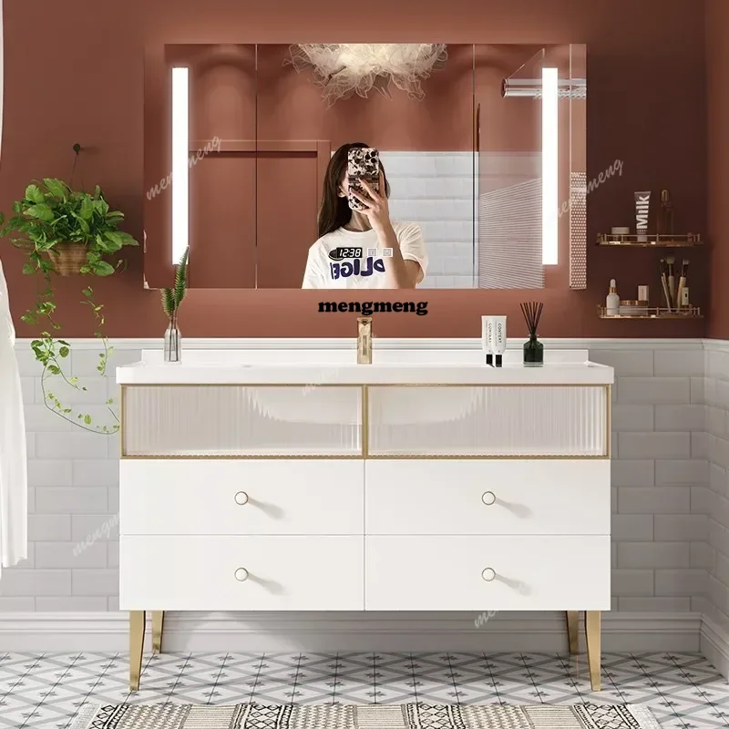 Современный роскошный комплект – обзор и цена Home Bathroom Vanity Combo
