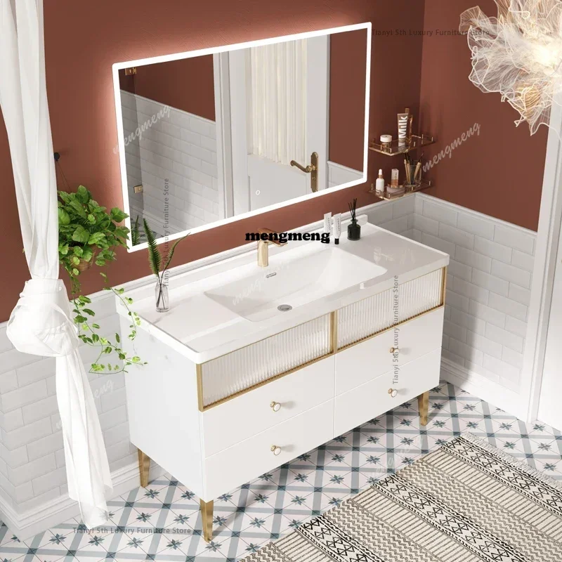 Современный роскошный комплект – обзор и цена Home Bathroom Vanity Combo